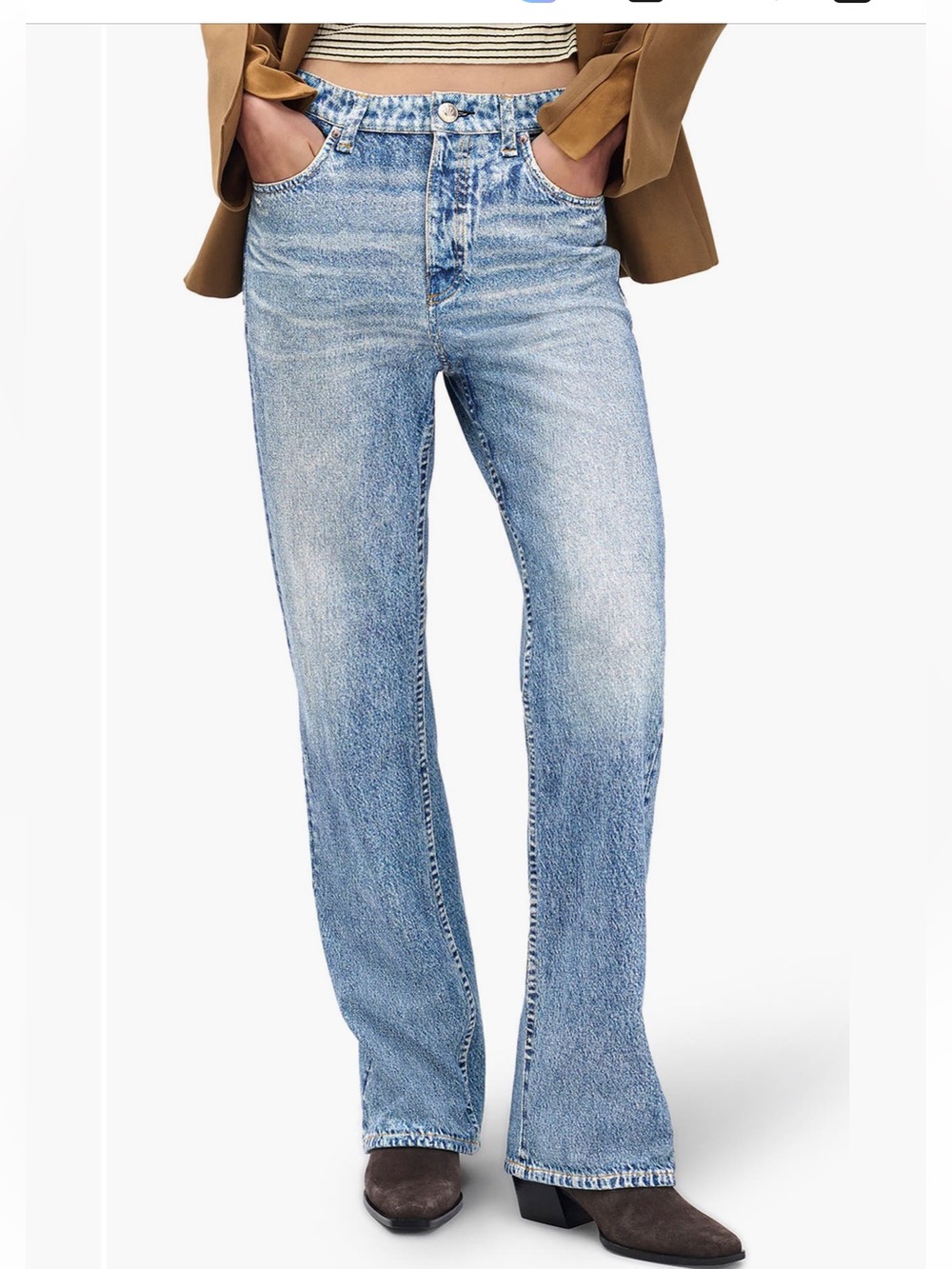 NWT rag and bone Miramar Terri pants that look like denim